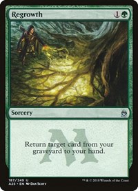 Regrowth, Masters 25