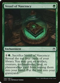 Vessel of Nascency, Masters 25