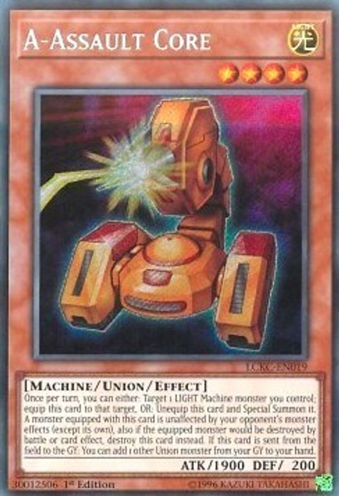 A-Assault Core, 1st-edition, front
