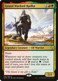 Grand Warlord Radha, Dominaria