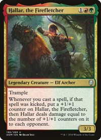Hallar, the Firefletcher, Dominaria