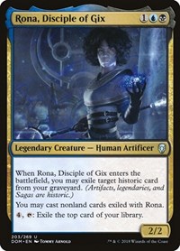 Rona, Disciple of Gix, Dominaria