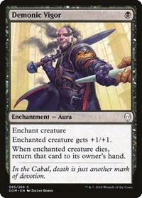 Demonic Vigor, Dominaria