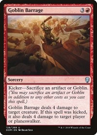 Goblin Barrage, Dominaria