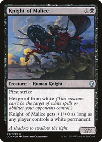 Knight of Malice, Dominaria