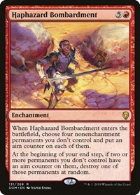 Haphazard Bombardment, Dominaria