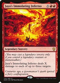 Jaya's Immolating Inferno, Dominaria
