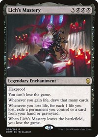 Lich's Mastery, Dominaria