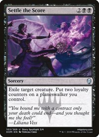 Settle the Score, Dominaria
