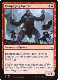 Rampaging Cyclops, Dominaria