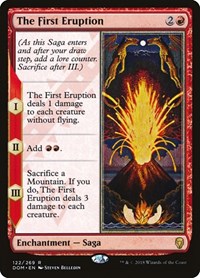 The First Eruption, Dominaria