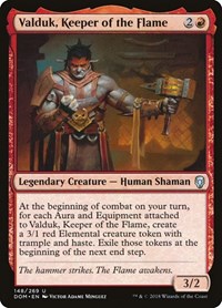 Valduk, Keeper of the Flame, Dominaria