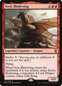 Verix Bladewing, Dominaria