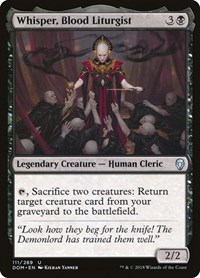 Whisper, Blood Liturgist, Dominaria