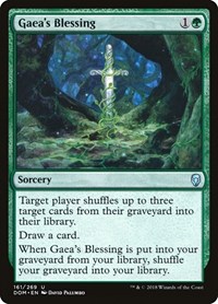 Gaea's Blessing, Dominaria