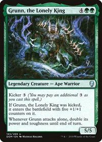 Grunn, the Lonely King, Dominaria