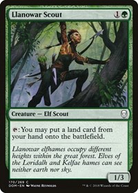Llanowar Scout, Dominaria