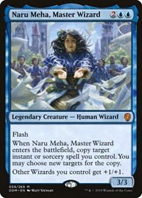 Naru Meha, Master Wizard, Dominaria
