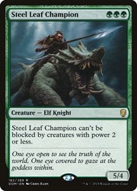 Steel Leaf Champion, Dominaria