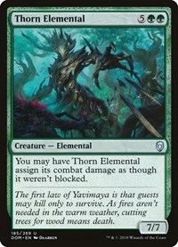 Thorn Elemental, Dominaria