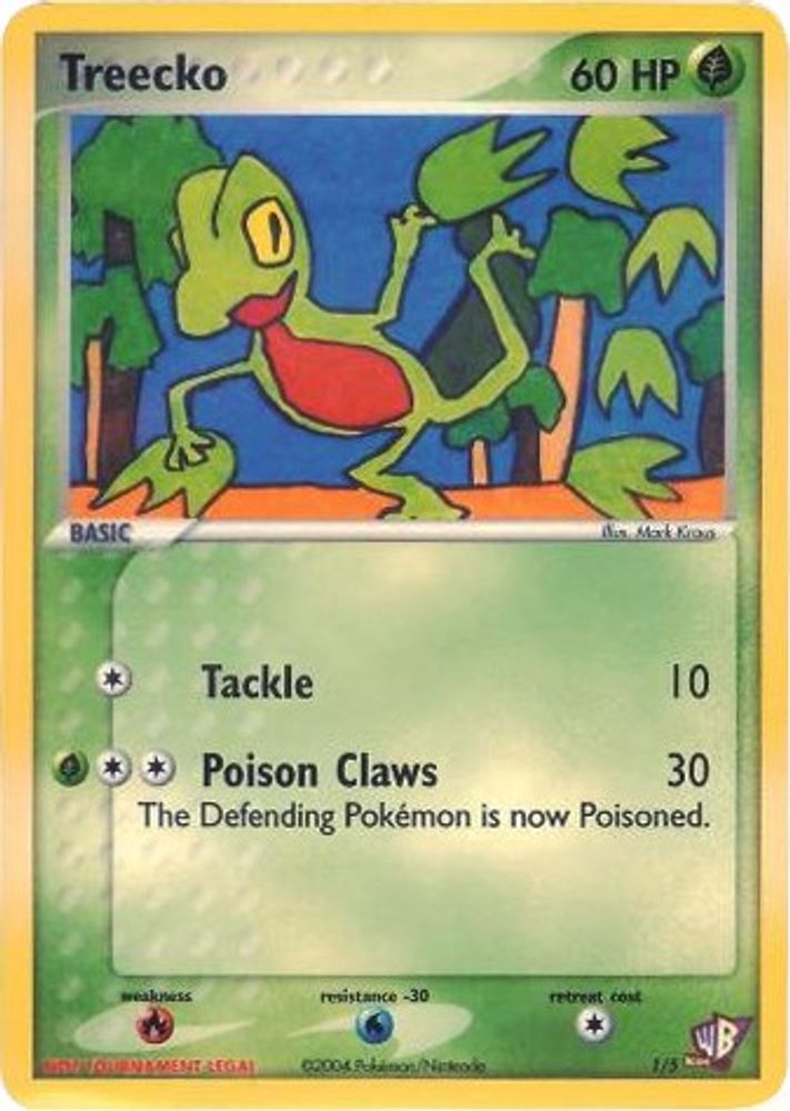 Treecko - 1/5