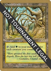 Gaea's Cradle - 1999 Matt Linde (USG), World Championship Decks