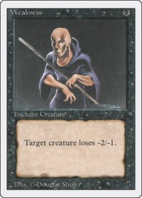 Weakness, Revised Edition