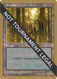 Swamp (442) - 1997 Jakub Slemr (5ED), World Championship Decks