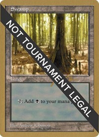 Swamp (443) - 1997 Jakub Slemr (5ED), World Championship Decks