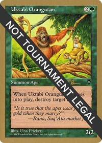 Uktabi Orangutan - 1997 Jakub Slemr (VIS), World Championship Decks