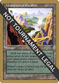 Undiscovered Paradise - 1997 Jakub Slemr (VIS), World Championship Decks