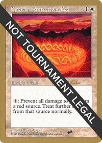 Circle of Protection: Red - 1997 Janosch Kuhn (5ED) (SB), World Championship Decks