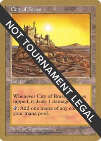 City of Brass - 1997 Janosch Kuhn (5ED), World Championship Decks