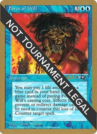 Force of Will - 1997 Janosch Kuhn (ALL), World Championship Decks