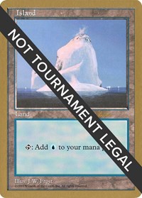 Island (428) - 1997 Janosch Kuhn (5ED), World Championship Decks