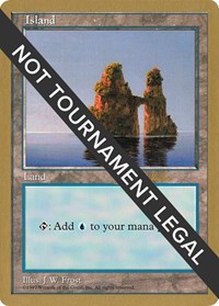 Island (427) - 1997 Janosch Kuhn (5ED), World Championship Decks