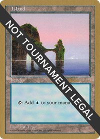 Island (425) - 1997 Janosch Kuhn (5ED), World Championship Decks