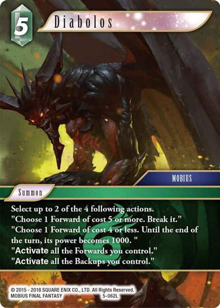 Diabolos, Standard, front