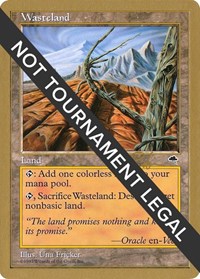 Wasteland - 1998 Ben Rubin (TMP), World Championship Decks