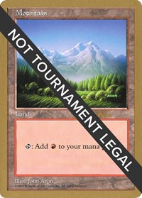 Mountain (431) - 1997 Janosch Kuhn (5ED), World Championship Decks