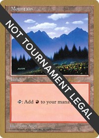 Mountain (433) - 1997 Janosch Kuhn (5ED), World Championship Decks