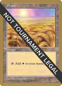 Plains (436) - 1997 Janosch Kuhn (5ED), World Championship Decks