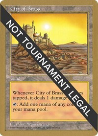 City of Brass - 1997 Paul McCabe (5ED), World Championship Decks