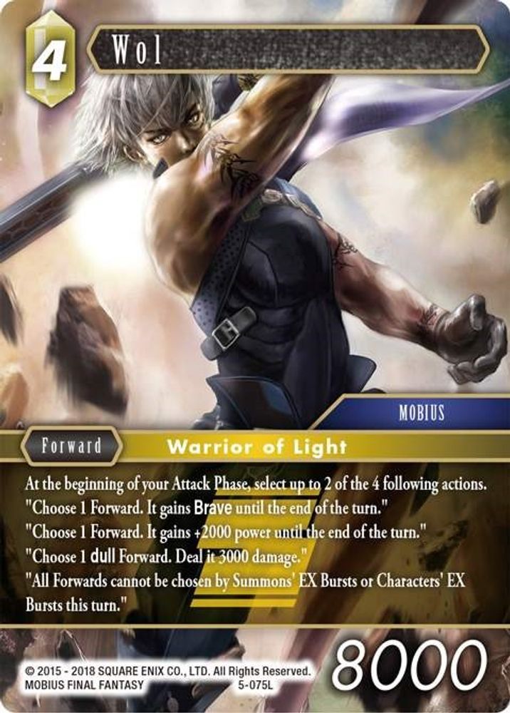 Wol (Legend), Standard, front