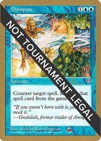 Dissipate - 1997 Paul McCabe (MIR) (SB), World Championship Decks