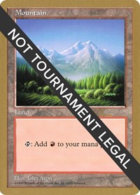 Mountain (431) - 1997 Paul McCabe (5ED), World Championship Decks
