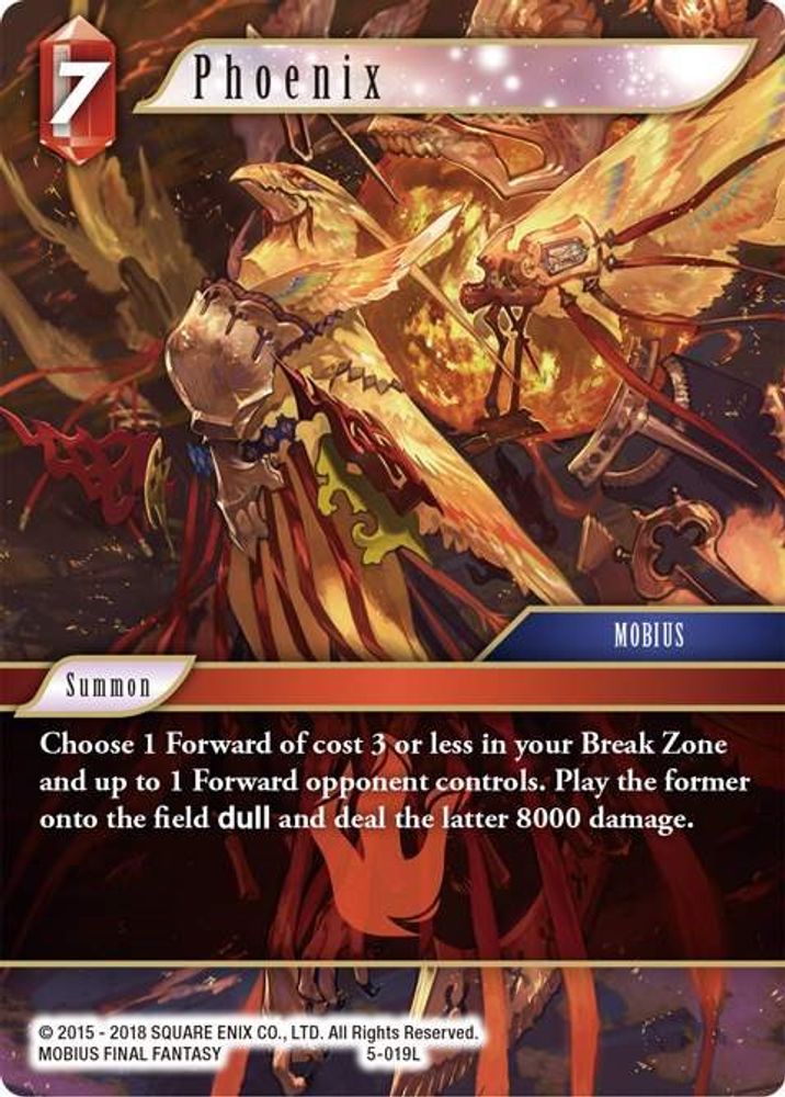 Phoenix, Standard, front