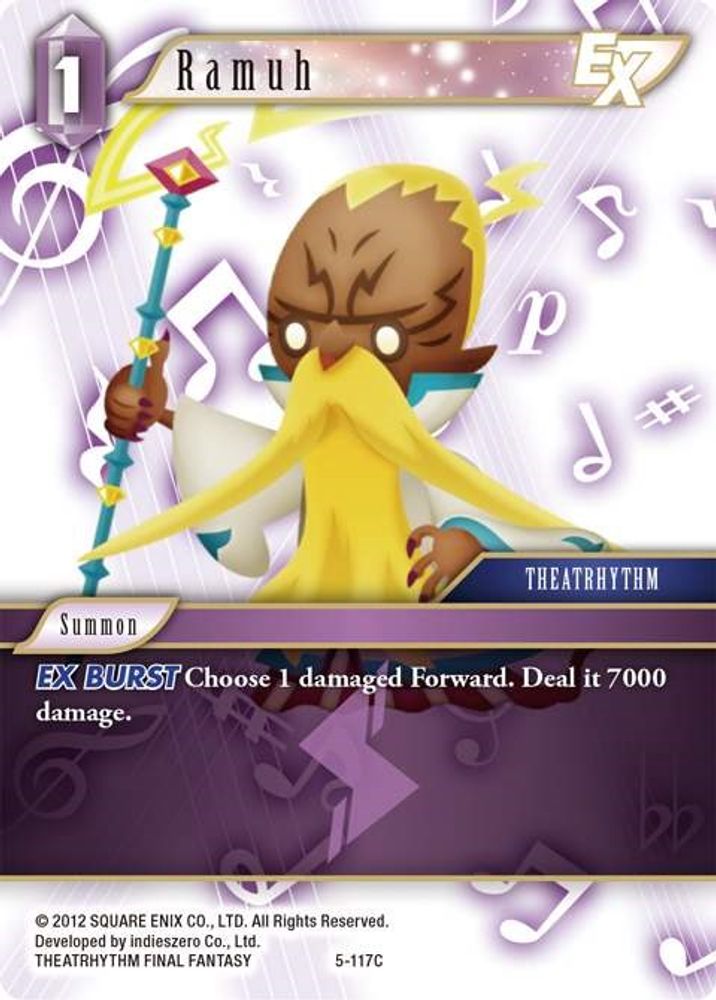 Ramuh EX, Standard, front