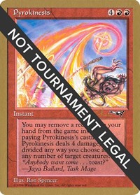 Pyrokinesis - 1997 Paul McCabe (ALL), World Championship Decks
