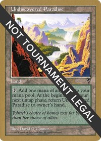 Undiscovered Paradise - 1997 Paul McCabe (VIS), World Championship Decks